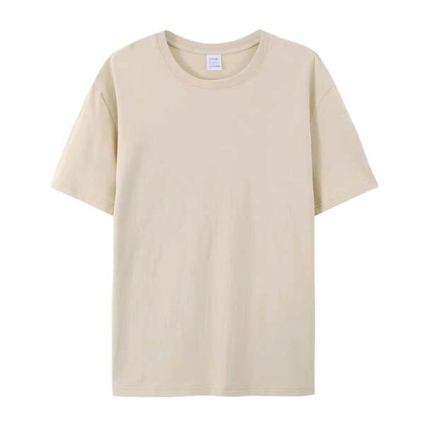 T-Shirt de algodão puro personalizado logo masculino e feminino do mesmo tamanho T-Shirt de luxo longas mãos grandes mãos femininas T-Shirt personalizado