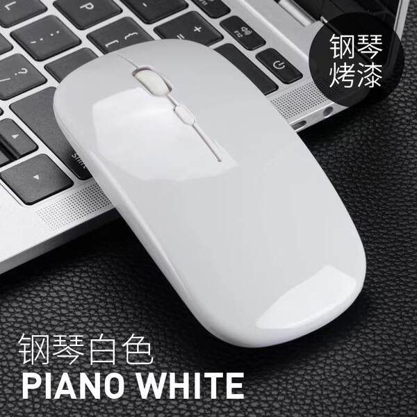 Fonte de fábrica RGB dual-modelo portátil sem fio mouse de baixo som Type-C carregamento em atacado