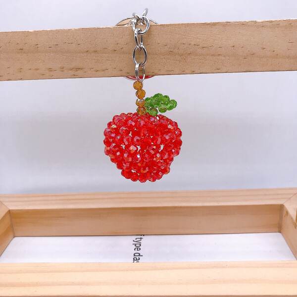 Pendente de Frutas em Cristal