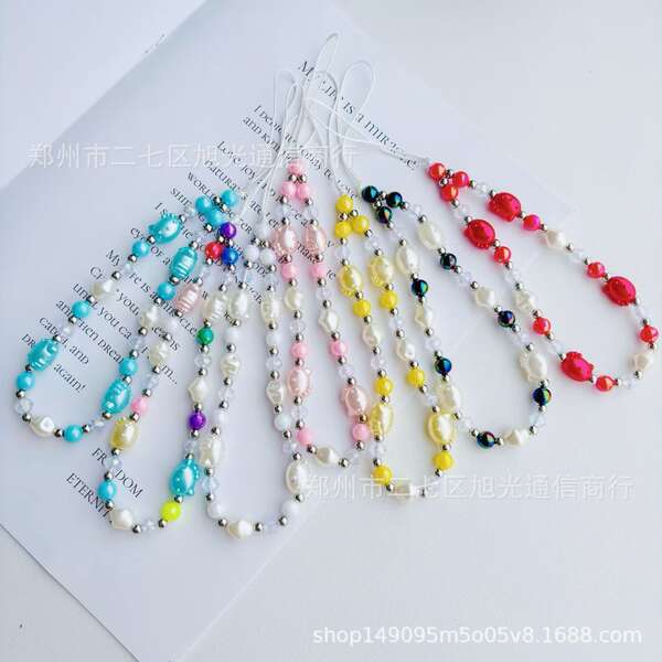 Pulseira de Contas Colorida