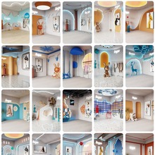 Papel de Parede 3D para Salão de Beleza