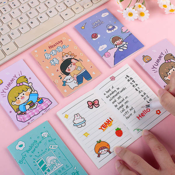 Pequenos livros de desenhos animados Minha carteira de memórias Minha carteira de presentes Pequenos prêmios para alunos do jardim de infância