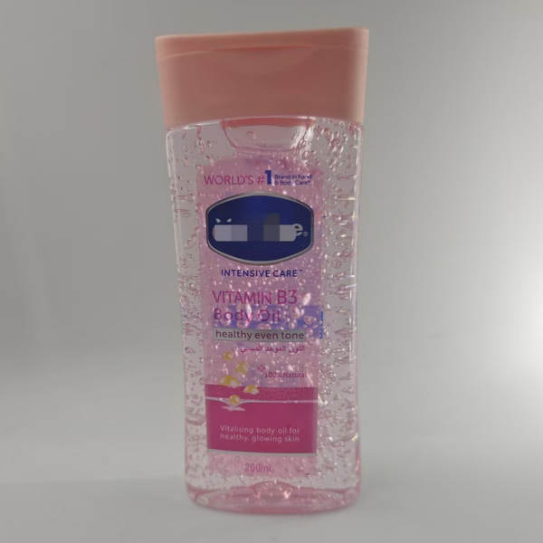 O óleo de gel corporal de fábrica é um óleo de gel corporal hidratante de 200m.