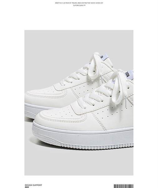 Sapatos brancos masculinos de verão para adolescentes de férias para homens 2023 novos sapatos para estudantes brancos puros