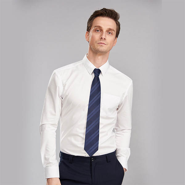 Azul Negócios Vestido de cor cinza profunda Azul Fácil de ser preguiçoso Cadeia de casamento do noivo