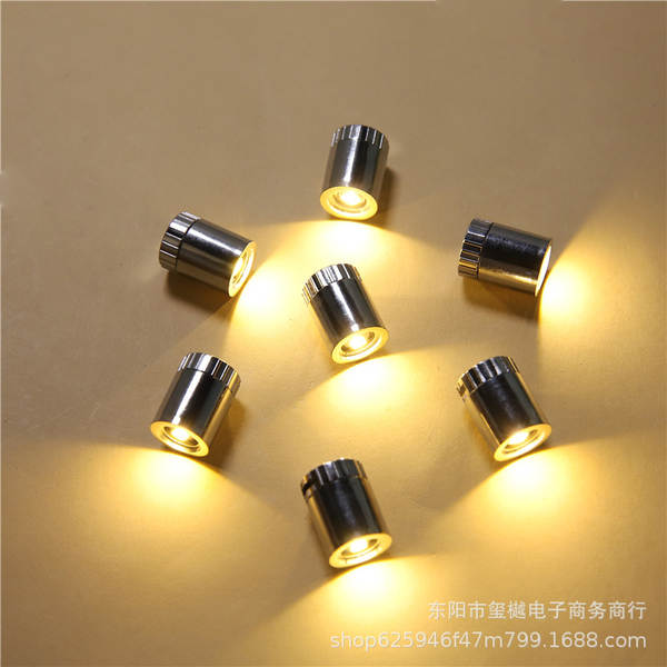 Lanternas coloridas LED eletrônicas de iluminação branca para crianças DIY iluminação manual acessórios mini-retorno de lâmpada decorativa