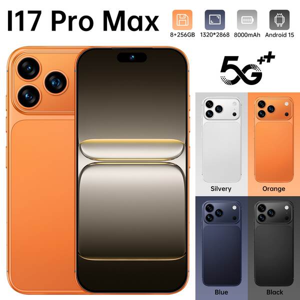 Telemóvel transfronteiriço novo i17 ProMax smartphone 7.3 polegadas 4+64G telemóvel Android TK venda quente