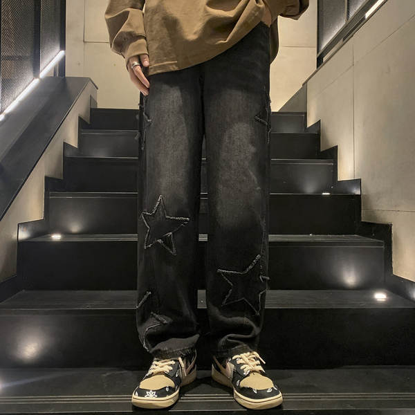 Calça Jeans Masculina Estilo Americano