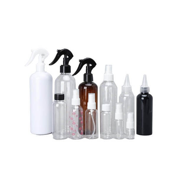 Frascos de spray para limpeza