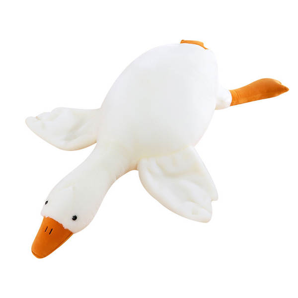 Bicho de Pelúcia de Ganso Branco para Dormir