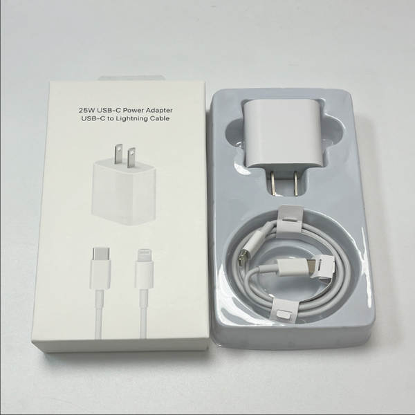 Cabeça de carregamento de celular padrão europeu pd20w para Apple 15 carregador iPad kit linha de dados pd 35w